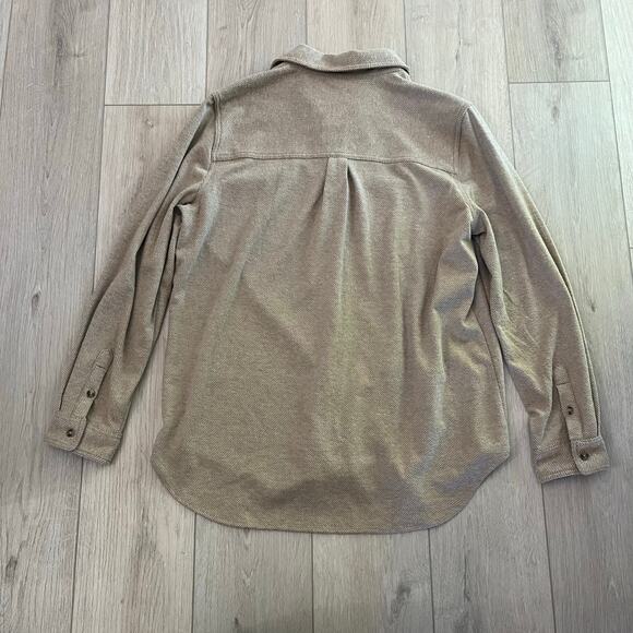 Casa Cabana Women’s Mocha Button Down Size XL - Picture 2 of 6